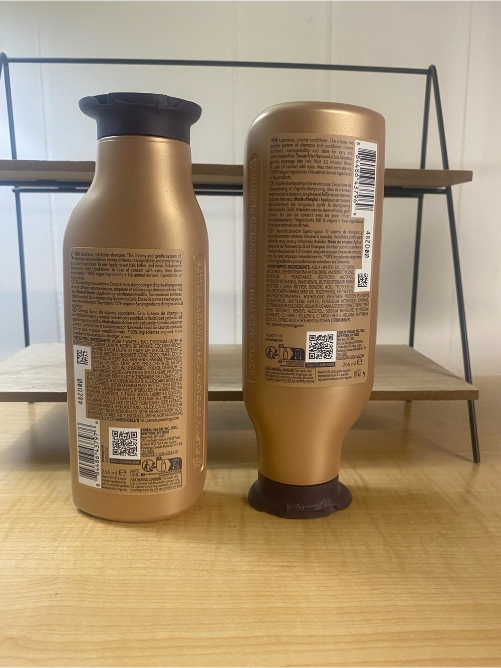 Pureology Nanoworks Gold Shampoo & Conditioner Set - $100 Retail - Picture 2 of 6